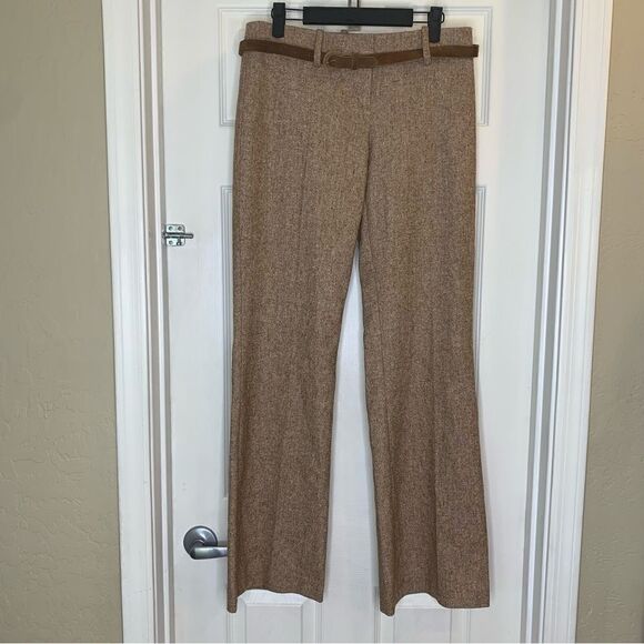 Bebe Antique Gold Color Low Rise Trouser Size 6 - Picture 1 of 12